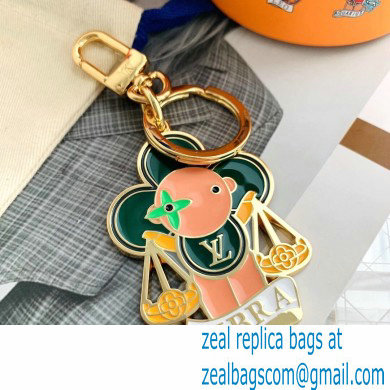 Louis Vuitton Vivienne Bag Charm and Key Holder Zodiac Libra