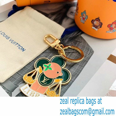 Louis Vuitton Vivienne Bag Charm and Key Holder Zodiac Libra - Click Image to Close