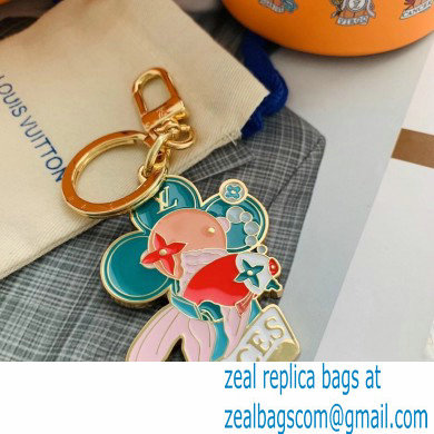 Louis Vuitton Vivienne Bag Charm and Key Holder Zodiac Pisces - Click Image to Close