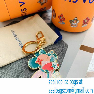 Louis Vuitton Vivienne Bag Charm and Key Holder Zodiac Pisces