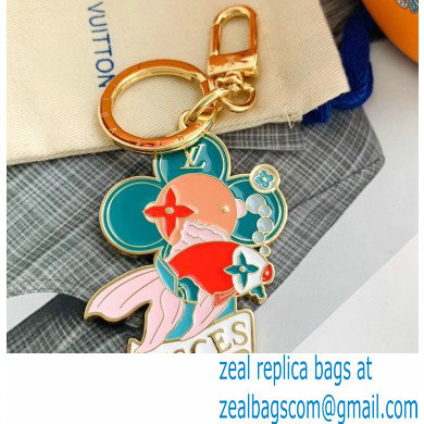 Louis Vuitton Vivienne Bag Charm and Key Holder Zodiac Pisces - Click Image to Close