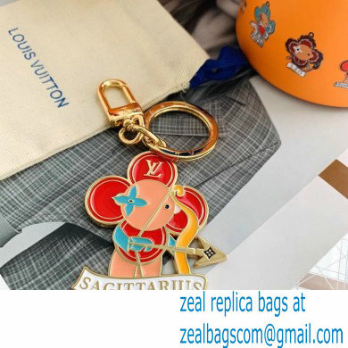 Louis Vuitton Vivienne Bag Charm and Key Holder Zodiac Sagittarius - Click Image to Close