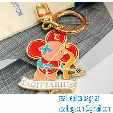 Louis Vuitton Vivienne Bag Charm and Key Holder Zodiac Sagittarius - Click Image to Close