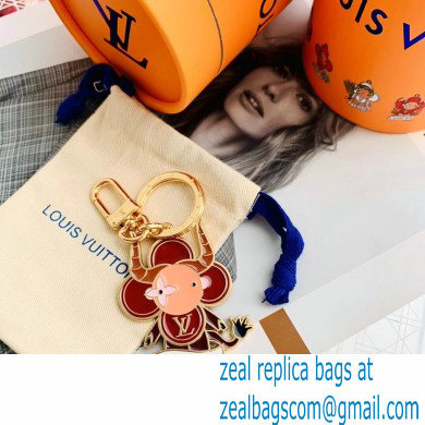 Louis Vuitton Vivienne Bag Charm and Key Holder Zodiac Taurus