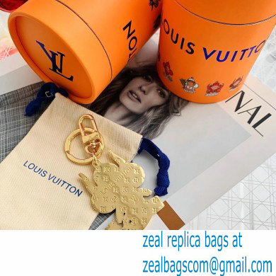 Louis Vuitton Vivienne Bag Charm and Key Holder Zodiac Taurus