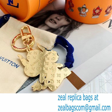 Louis Vuitton Vivienne Bag Charm and Key Holder Zodiac Taurus - Click Image to Close