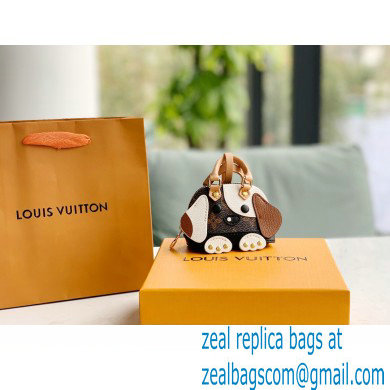 Louis Vuitton Wild Puppet Alma Dog Bag Charm and Key Holder