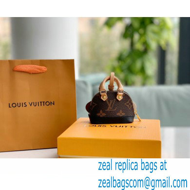 Louis Vuitton Wild Puppet Alma Dog Bag Charm and Key Holder