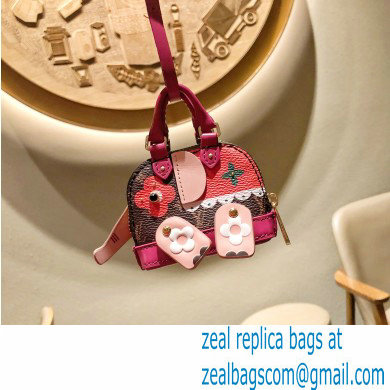 Louis Vuitton Wild Puppet Alma Elephant Bag Charm and Key Holder M68454