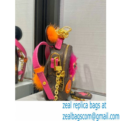 Louis Vuitton Wild Puppet Palm Springs Bear Bag Charm and Key Holder M67396 - Click Image to Close