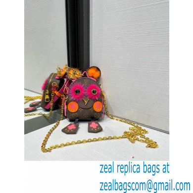 Louis Vuitton Wild Puppet Palm Springs Bear Bag Charm and Key Holder M67396 - Click Image to Close