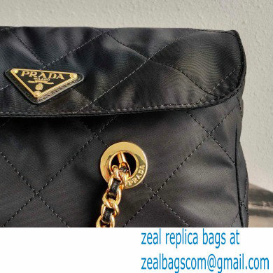 Prada Vintage Medium Shoulder Bag 1BD620 Black 2021