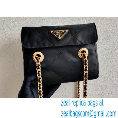 Prada Vintage Mini Shoulder Bag 1BD623 Black 2021