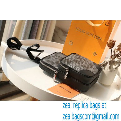 louis vuitton Damier Graphite 3D canvas AMAZONE SLINGBAG N50012