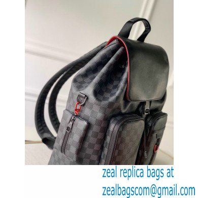 louis vuitton Damier Graphite canvas UTILITY BACKPACK N40279 - Click Image to Close