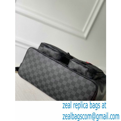 louis vuitton Damier Graphite canvas UTILITY BACKPACK N40279 - Click Image to Close