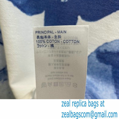 louis vuitton watercolor monogram T-shirt blue