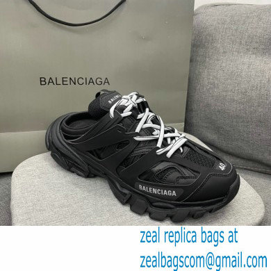 Balenciaga Track Mules Black in Mesh and Nylon 2021 - Click Image to Close