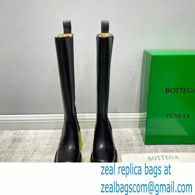 Bottega Veneta Calfskin Rubber Platform boots Bs001 2021
