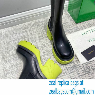Bottega Veneta Calfskin Rubber Platform boots Bs001 2021 - Click Image to Close