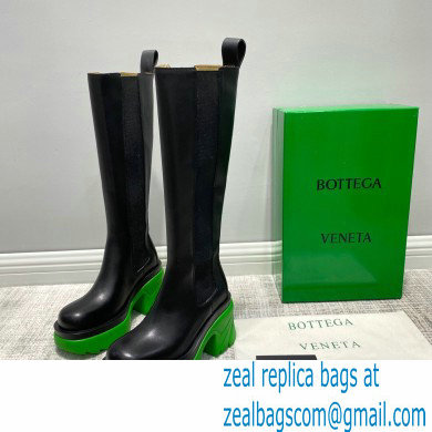 Bottega Veneta Calfskin Rubber Platform boots Bs003 2021