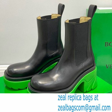Bottega Veneta Calfskin Rubber Platform boots Bs007 2021