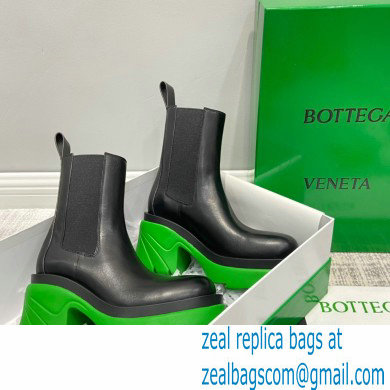 Bottega Veneta Calfskin Rubber Platform boots Bs007 2021