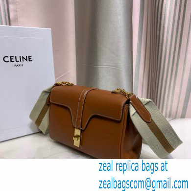 Celine Cowhide TEEN SOFT 16 Messenger Bag in Brown 2021 - Click Image to Close