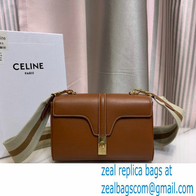 Celine Cowhide TEEN SOFT 16 Messenger Bag in Brown 2021