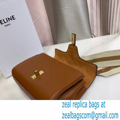Celine Cowhide TEEN SOFT 16 Messenger Bag in Brown 2021