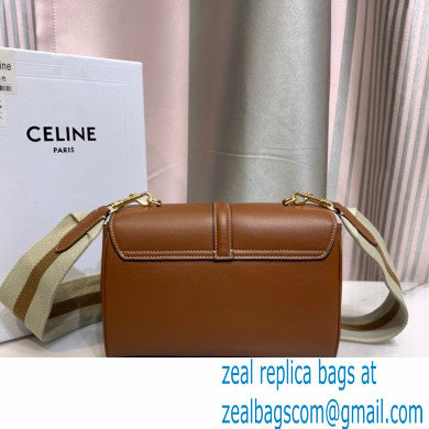 Celine Cowhide TEEN SOFT 16 Messenger Bag in Brown 2021 - Click Image to Close