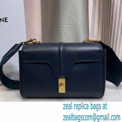 Celine Cowhide TEEN SOFT 16 Messenger Bag in Navy Blue 2021