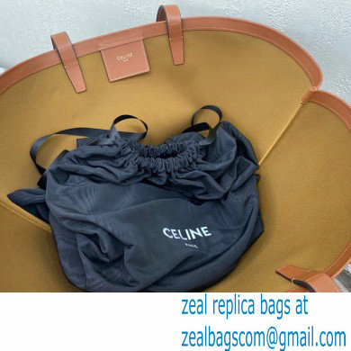 Celine Large Couffin Tote Bag in Triomphe Canvas Celine Print Tan 2021