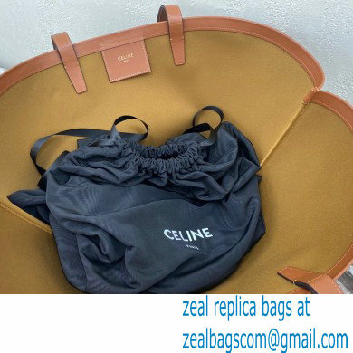 Celine Large Couffin Tote Bag in Triomphe Canvas Celine Print Tan 2021 - Click Image to Close