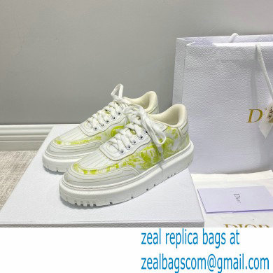 Dior Latex cowhide cushion Shell-toe sports shoes Green Ds006 2021 - Click Image to Close