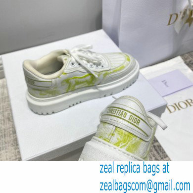 Dior Latex cowhide cushion Shell-toe sports shoes Green Ds006 2021