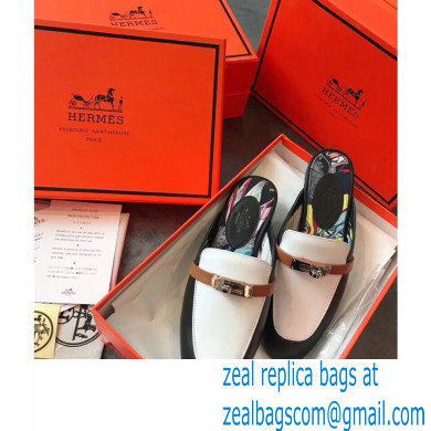 Hermes Calfskin Kelly shoe buckle Mules shoes Her001 2021