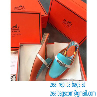 Hermes Calfskin Kelly shoe buckle Mules shoes Her002 2021