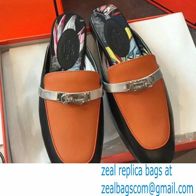 Hermes Calfskin Kelly shoe buckle Mules shoes Her003 2021