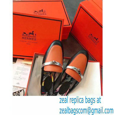 Hermes Calfskin Kelly shoe buckle Mules shoes Her003 2021 - Click Image to Close