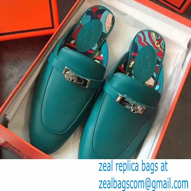 Hermes Calfskin Kelly shoe buckle Mules shoes Her004 2021