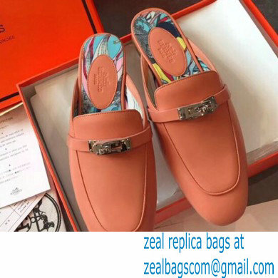 Hermes Calfskin Kelly shoe buckle Mules shoes Her005 2021