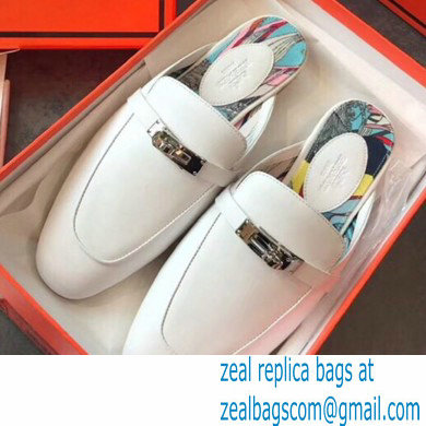 Hermes Calfskin Kelly shoe buckle Mules shoes Her006 2021