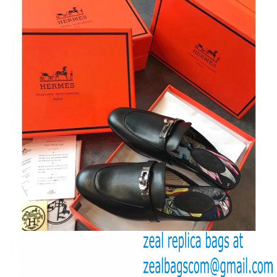 Hermes Calfskin Kelly shoe buckle Mules shoes Her007 2021 - Click Image to Close