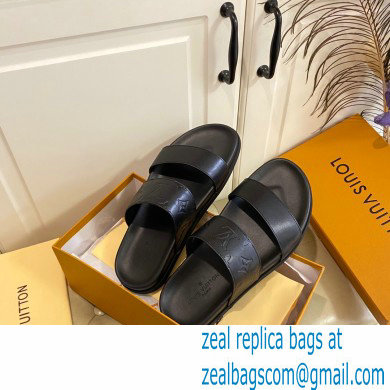 Louis Vuitton Men's Cowhide Surface Rubber Outsole Sandals 01 2021 - Click Image to Close