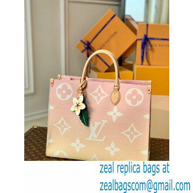 Louis Vuitton OnTheGo GM Tote Bag M57641 Gradient Pastel Pink By The Pool Capsule Collection 2021 - Click Image to Close