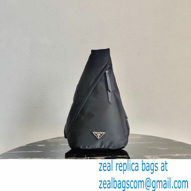 Prada Re-Nylon and leather backpack BLACK 2021