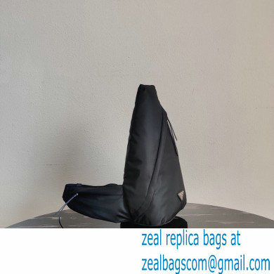 Prada Re-Nylon and leather backpack BLACK 2021