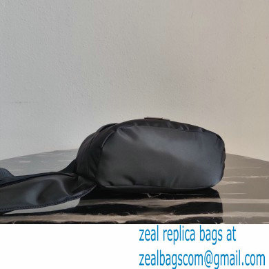 Prada Re-Nylon and leather backpack BLACK 2021 - Click Image to Close