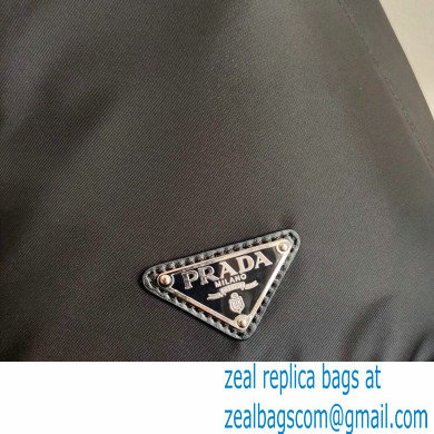 Prada Re-Nylon and leather backpack BLACK 2021